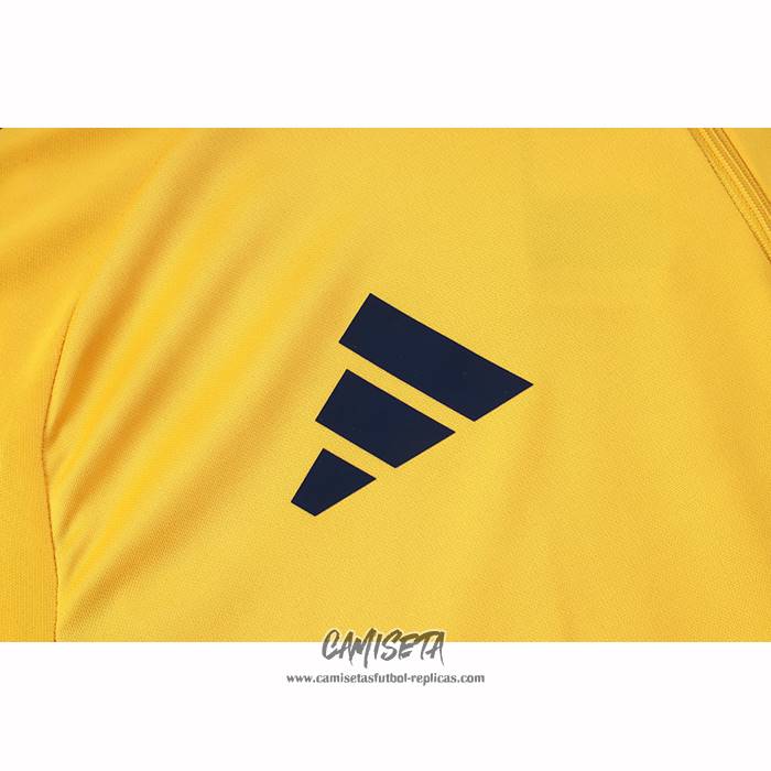 Chandal de Sudadera del Boca Juniors 2025-2026 Nino Amarillo